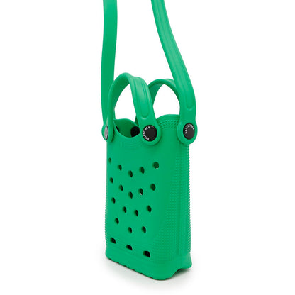 BALENCIAGA Crocs Phone Holder Green702264 Rubber