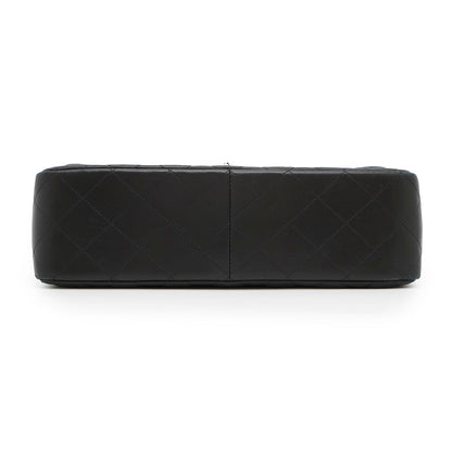 CHANEL Matelasse W Flap ChainShoulder Bag BlackA58600 Lambskin Size 30