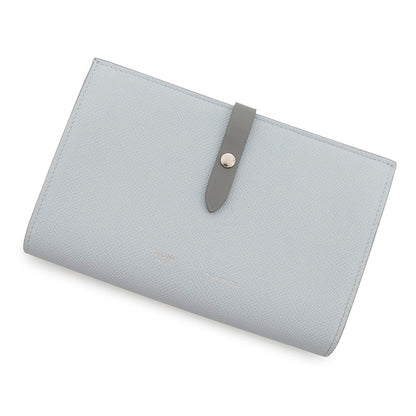 CELINE Multi-function Bifold Wallet Blue/Gray104873 Leather