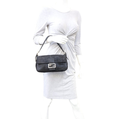 Fendi Ponyhair Baguette Bag
