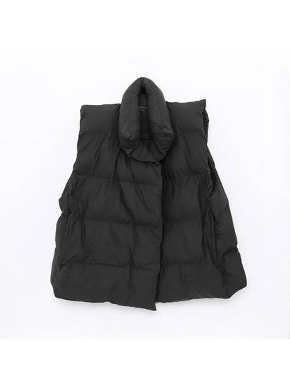 Luxury Balenciaga Trending 2025 Wrap Puffer Padded Vest Black