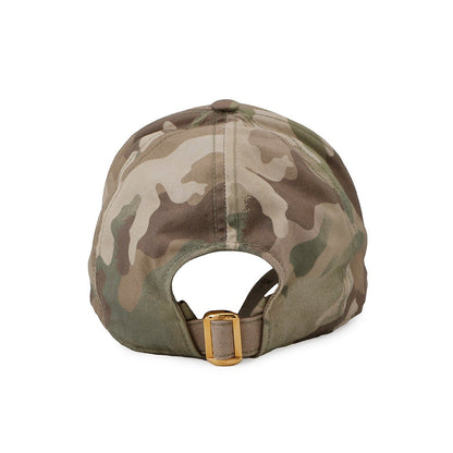 CELINE Triomphe cap Size M Khaki/Multicolor2AUT6305U Cotton100%