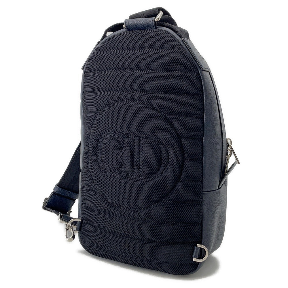 Dior Shawn StÃ¼ssy Collaboration 2020 Cross Body Bag Navy/Black/Red1ESBO013GDS Leather