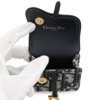 Dior AirPods Pro Earphone Case Oblique Navy/BeigeS5675CTZQ Canvas