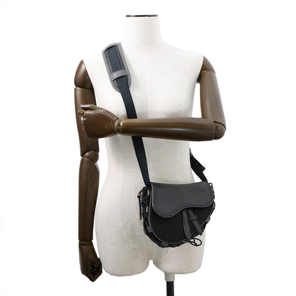 Dior Saddle bag Sacai collaboration Black1ADCA374USC_H15E Technical Fabric Leather