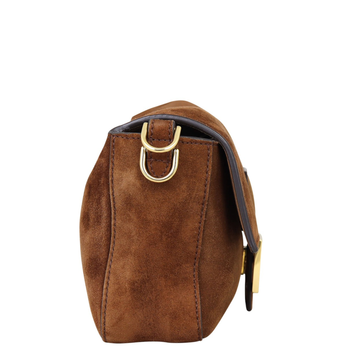 Fendi Suede Baguette Bag