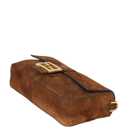 Fendi Suede Baguette Bag