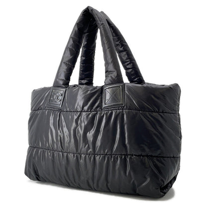 CHANEL Coco Cocoon Tote Bag BlackA47107 Nylon