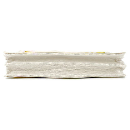 BALENCIAGA Shoulder Bag Yellow339937 Canvas Leather