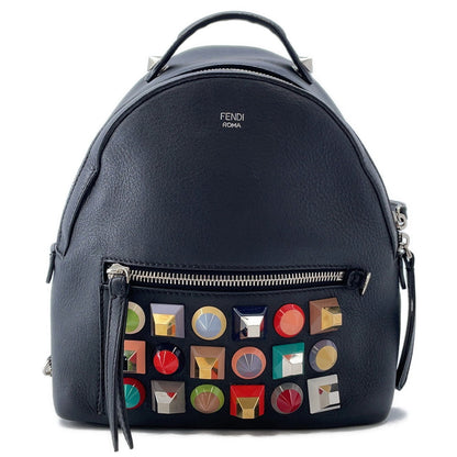FENDI By the Way Backpack Black8BZ038 Leather