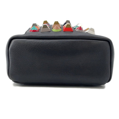 FENDI By the Way Backpack Black8BZ038 Leather