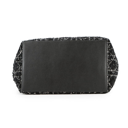 Dior To Jules Bag Black/WhiteM2821OTKV Tweed Calf Leather Size Medium