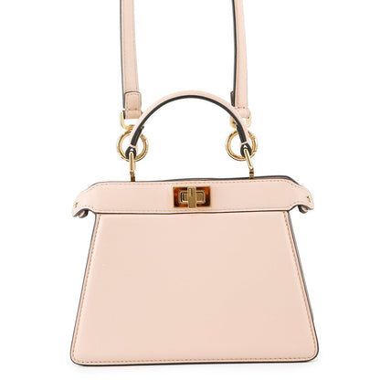 FENDI Peekaboo Icy You Beige8BN335 Leather Size Petit (Mini)