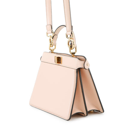 FENDI Peekaboo Icy You Beige8BN335 Leather Size Petit (Mini)