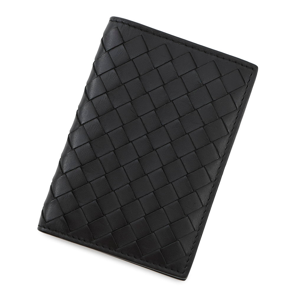 Bottega Veneta INTRECCIATO Card Case Brown464902 Calf Leather