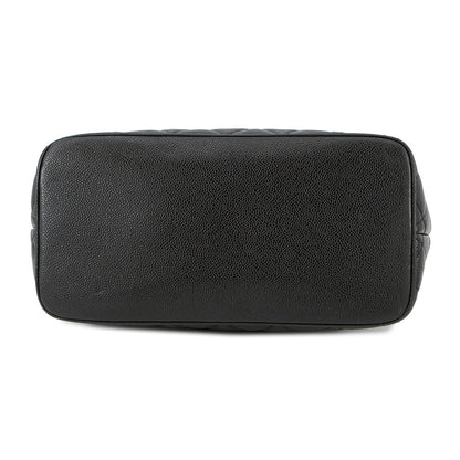 CHANEL Medallion Tote BlackA01804 Caviar Leather