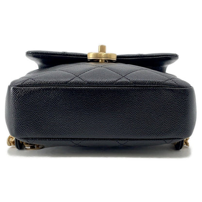 CHANEL Matelasse Chain Backpack BlackAS3108 Caviar Leather