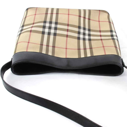 Luxury Burberry Nova Check Shoulder Bag