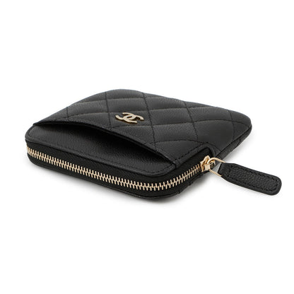 CHANEL Matelasse Coin purse BlackAP2061 Caviar Leather