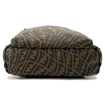 FENDI FF Vertigo Backpack Brown7VZ042 Canvas