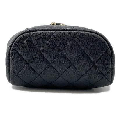 CHANEL Matelasse ChainBackpack BlackAS4058 Caviar Leather