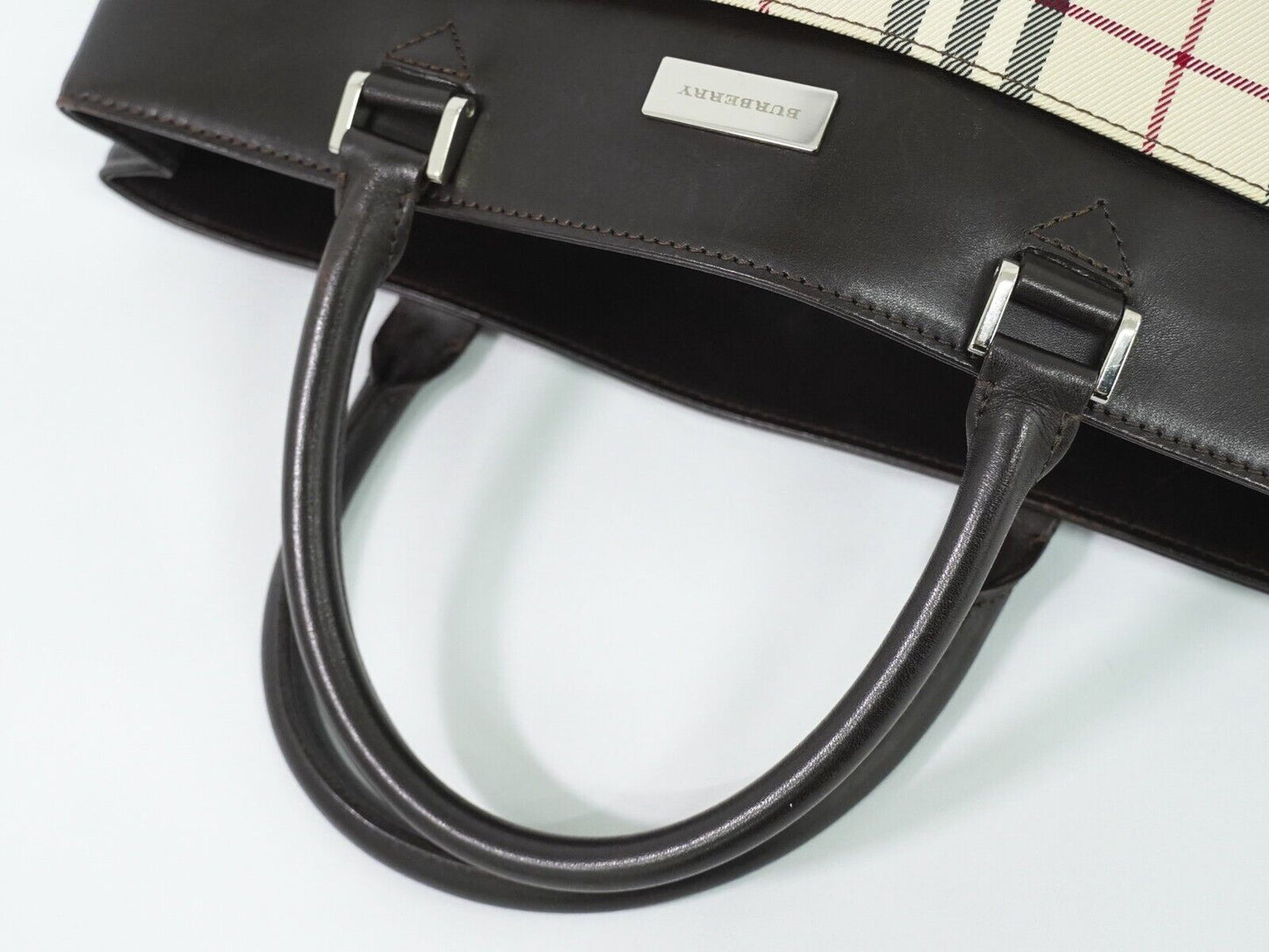 Luxury Burberry Tartan Tote