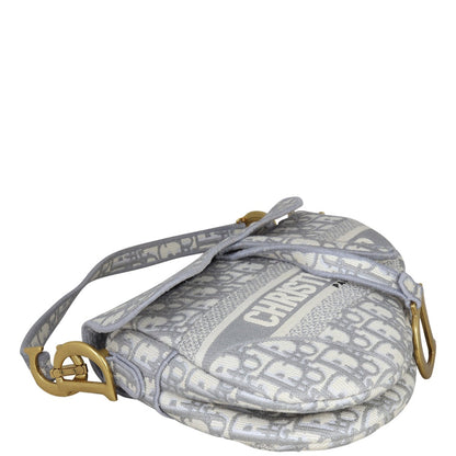 Dior Saddle Bag Oblique Embroidery