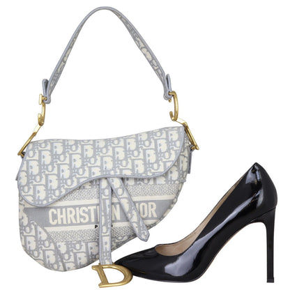 Dior Saddle Bag Oblique Embroidery