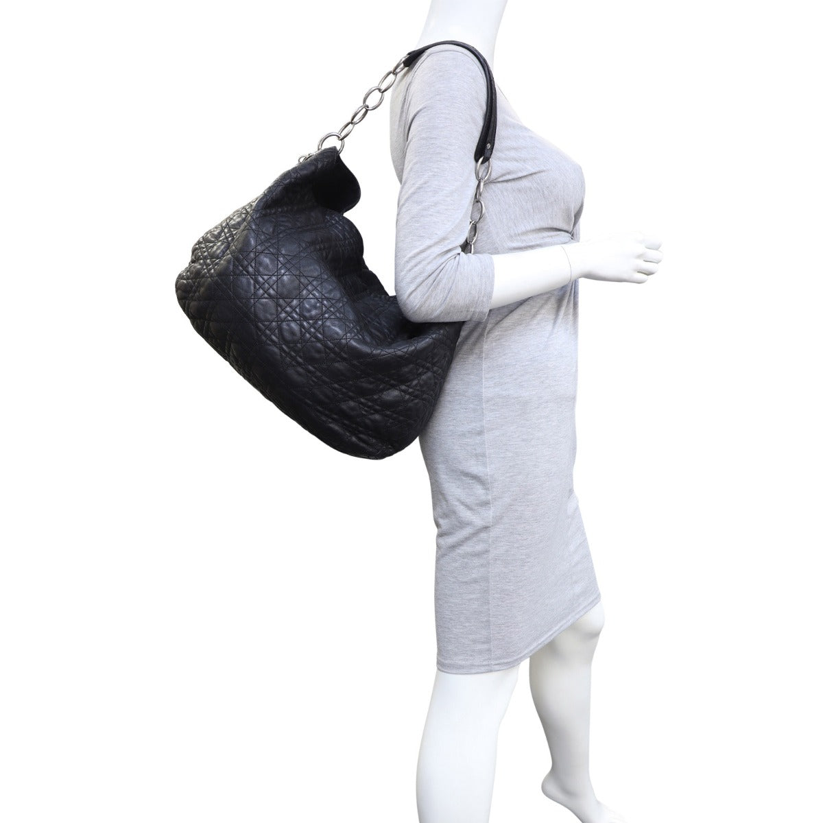 Dior Cannage Soft Hobo Large