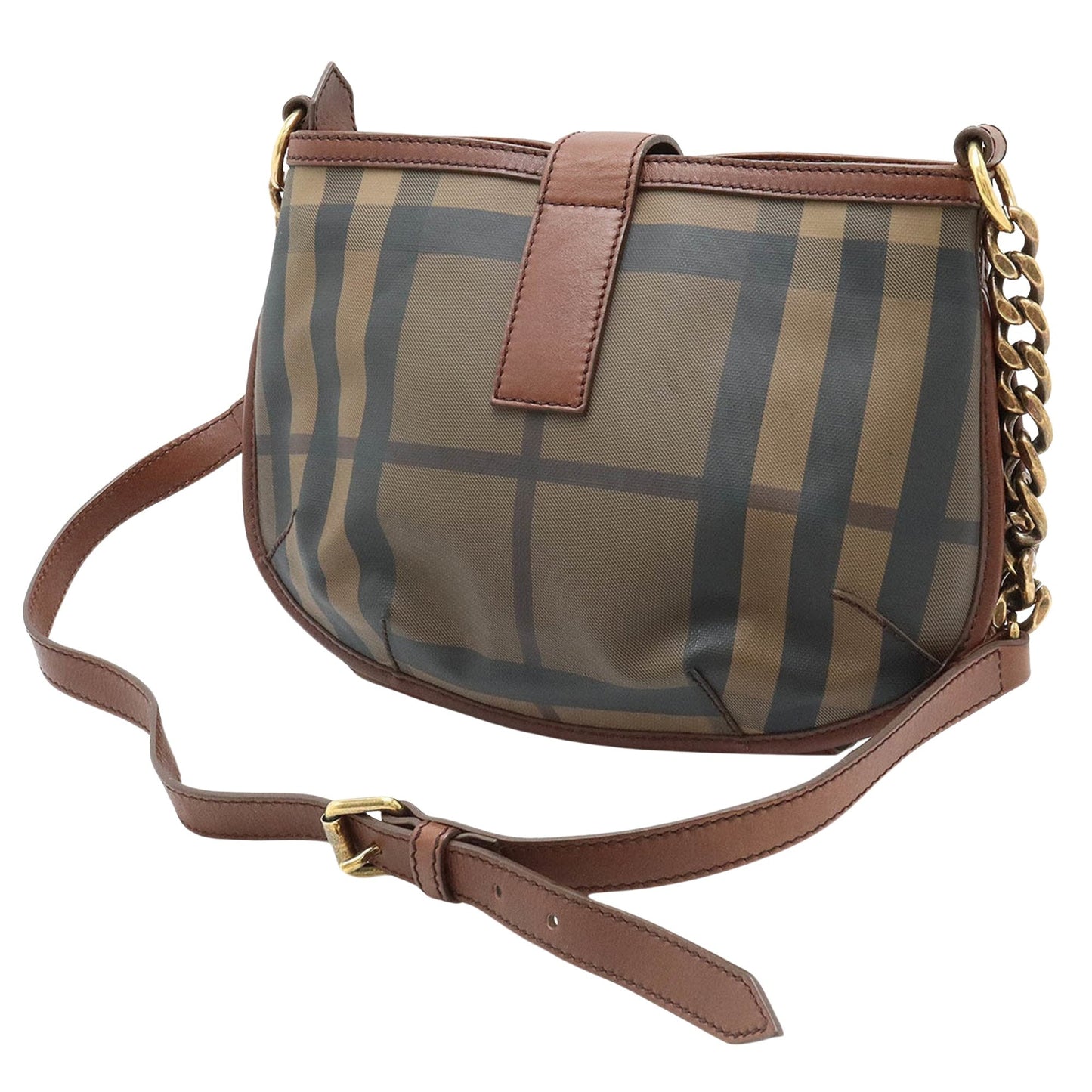 Luxury Burberry Nova Check Shoulder Bag