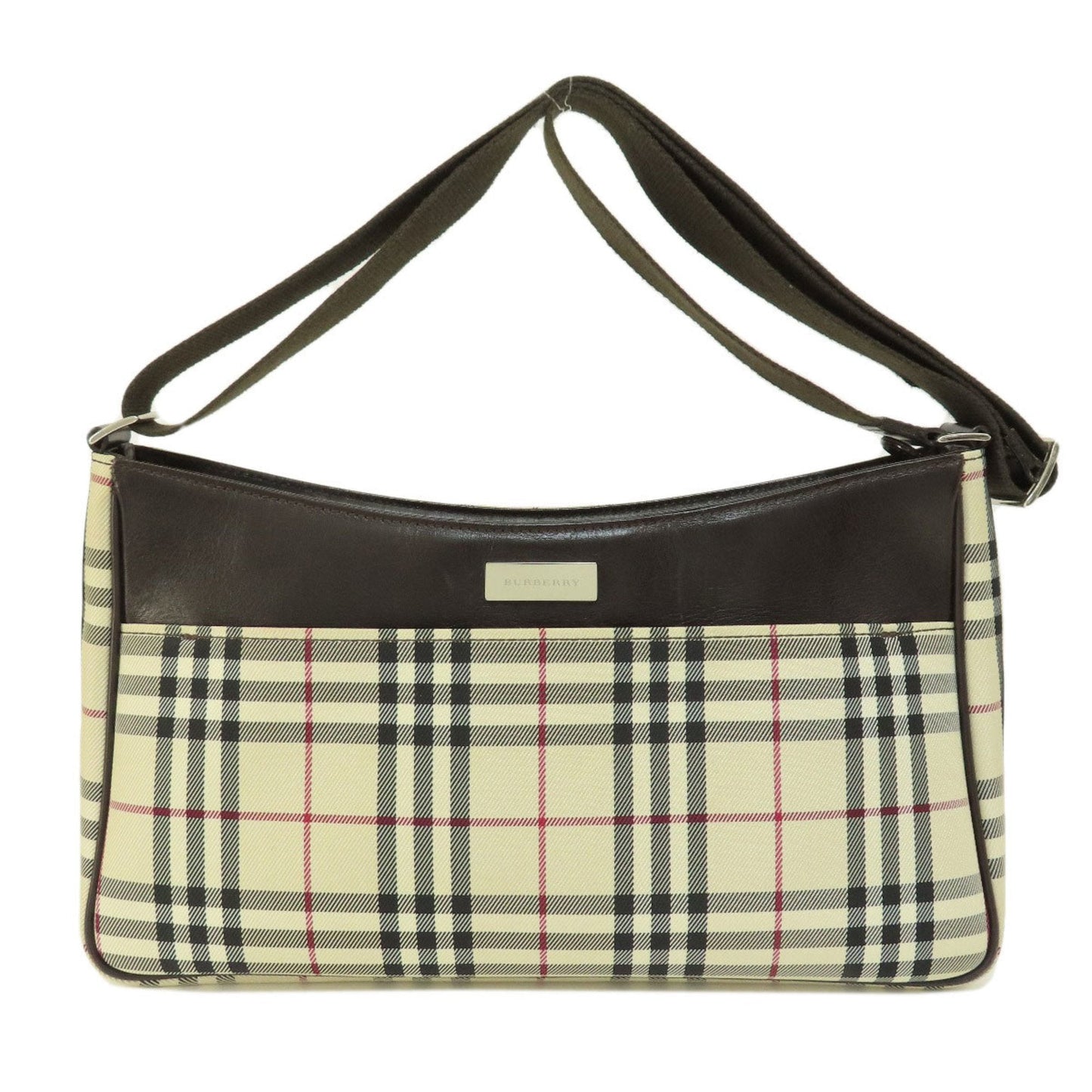 Luxury Burberry Nova Check Shoulder Bag