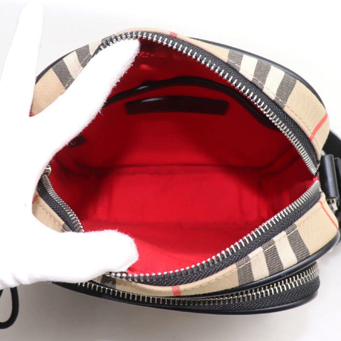 Luxury Burberry Vintage Check Shoulder Bag