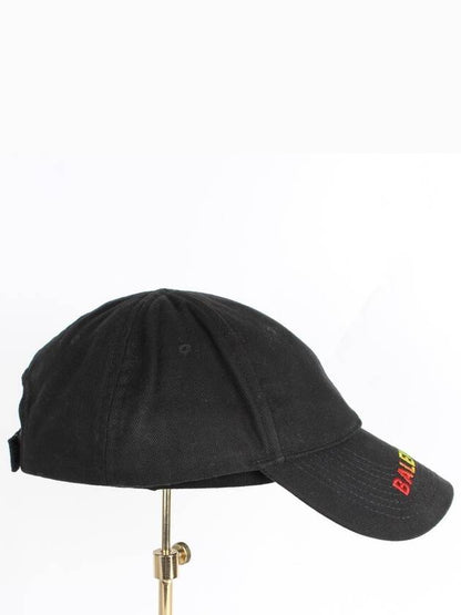 Luxury Balenciaga Trending 2025 Rainbow embroidered logo ball cap