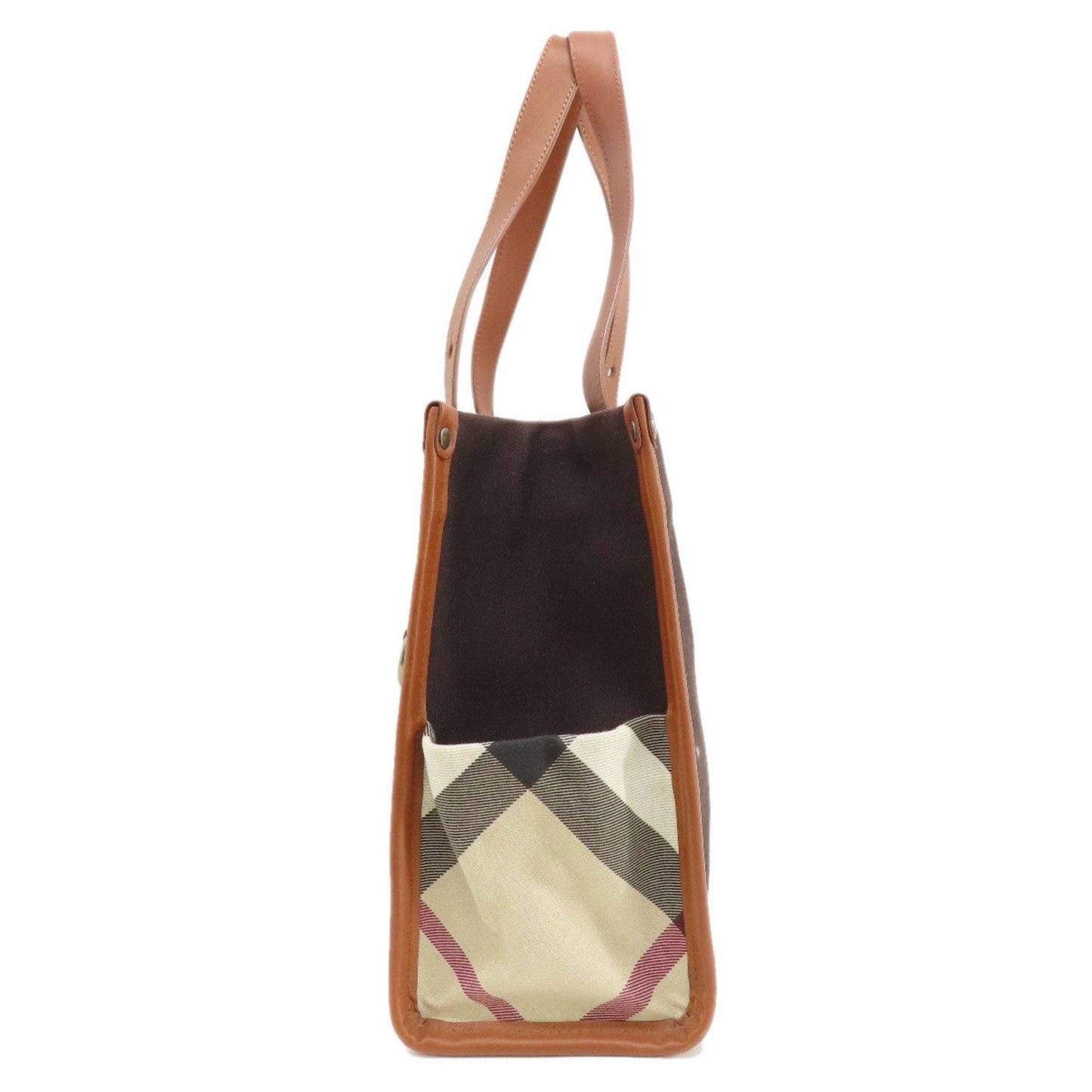 Luxury Burberry Nova Check Tote