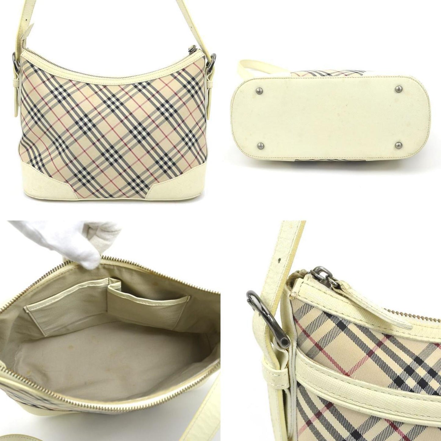 Luxury Burberry Nova Check Shoulder Bag