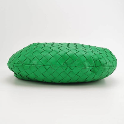Bottega Veneta Teen Jodie Leather Green Medium