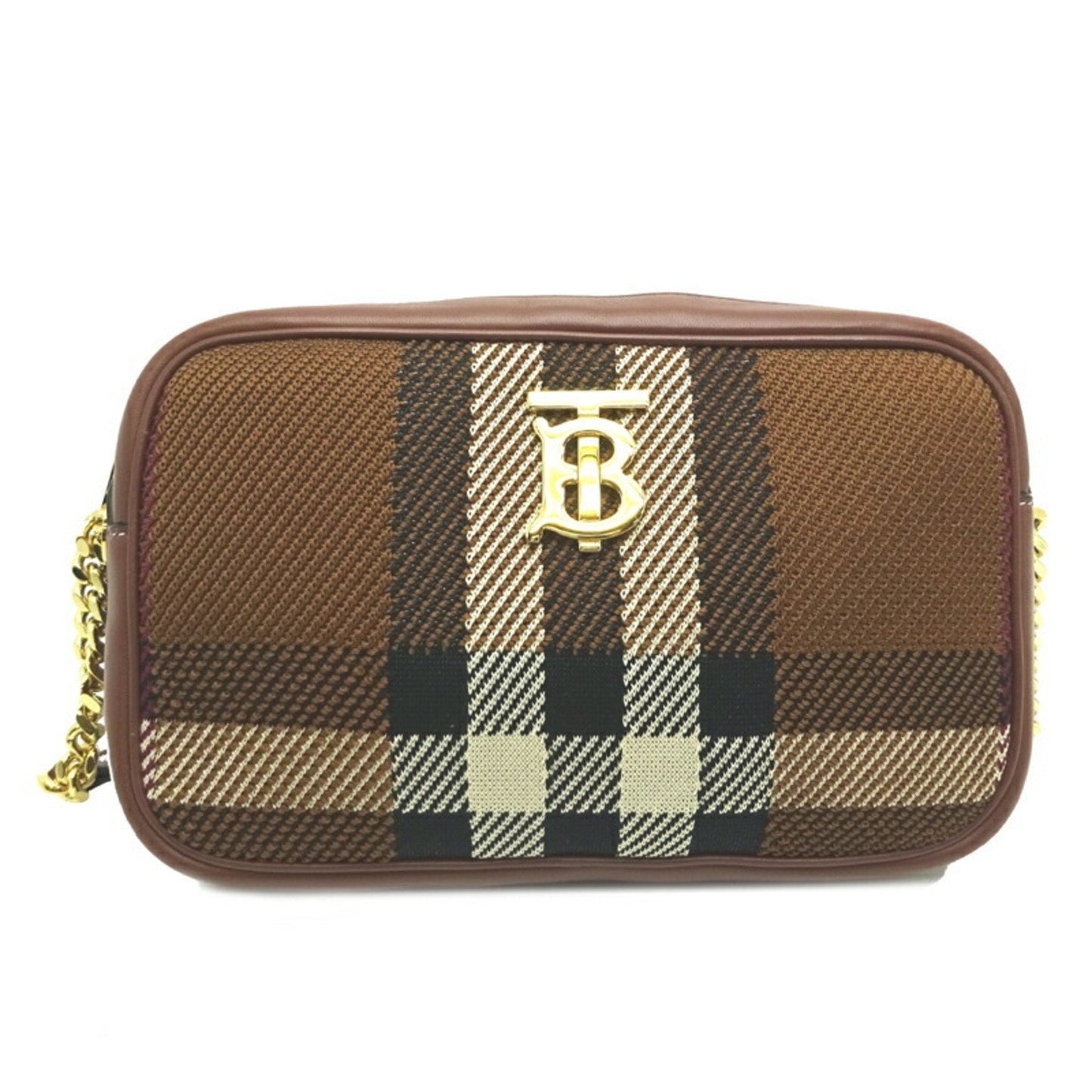 Luxury Burberry Nova Check Shoulder Bag