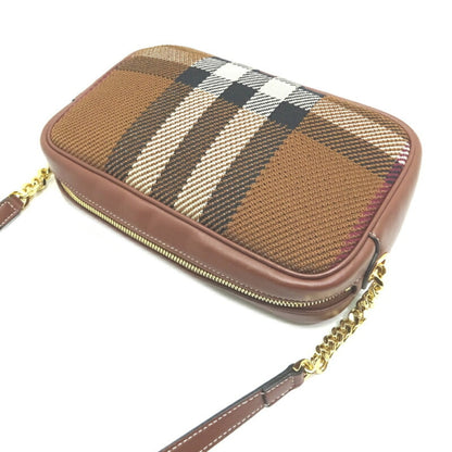 Luxury Burberry Nova Check Shoulder Bag