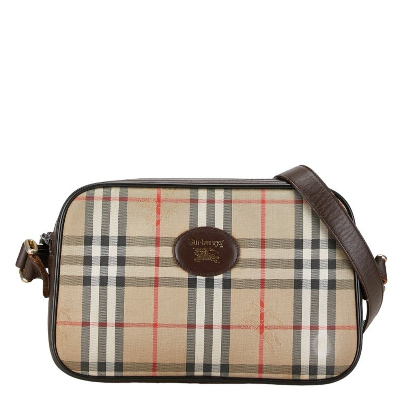 Luxury Burberry Nova Check Shoulder Bag