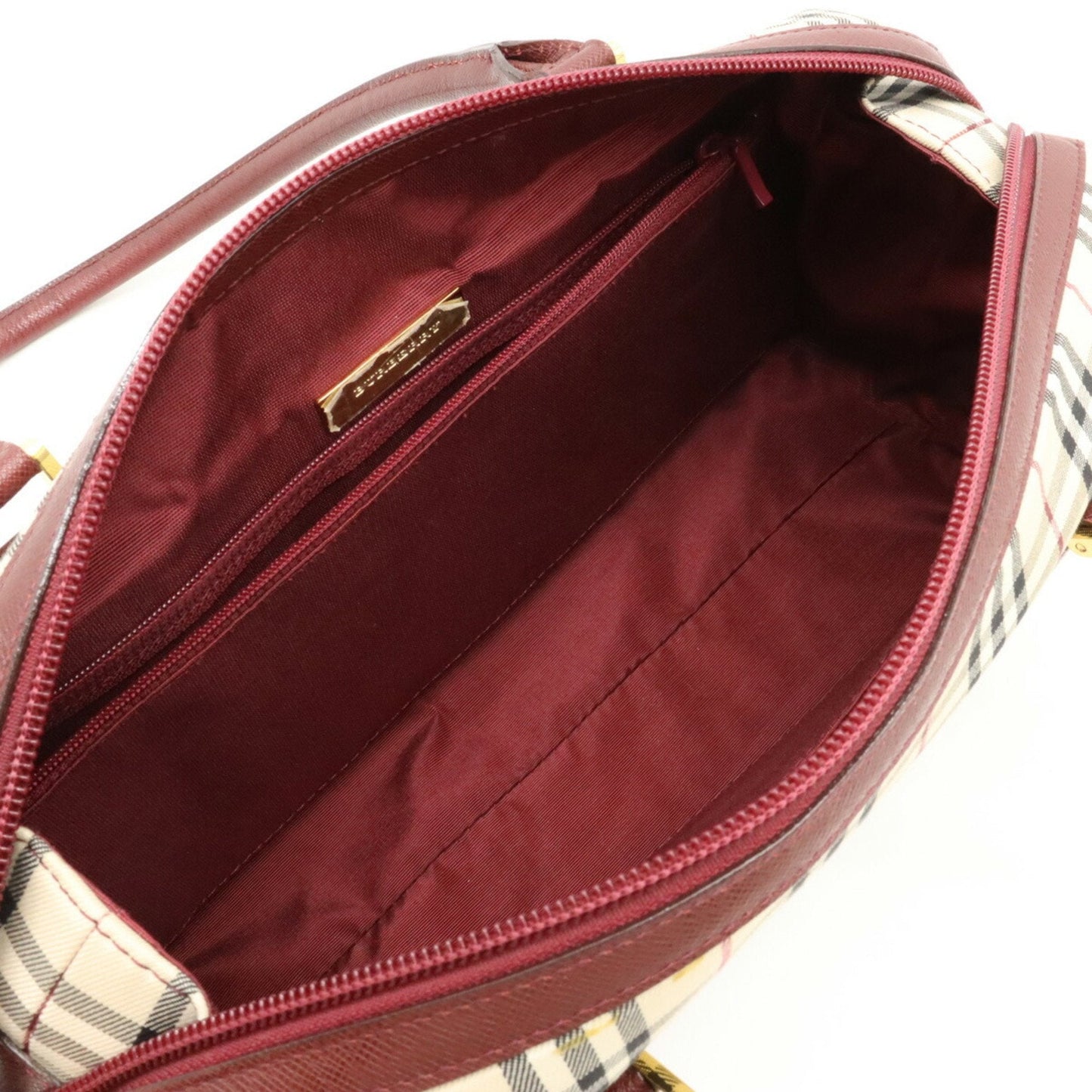 Luxury Burberry Nova Check Handbag