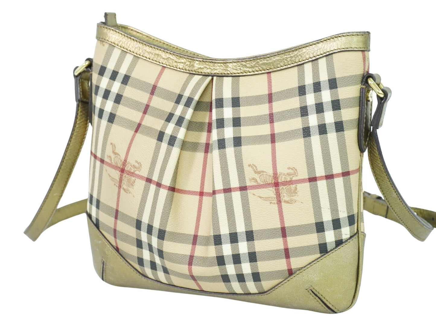 Luxury Burberry Nova Check Shoulder Bag