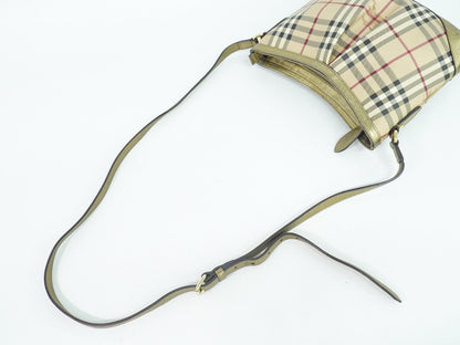 Luxury Burberry Nova Check Shoulder Bag