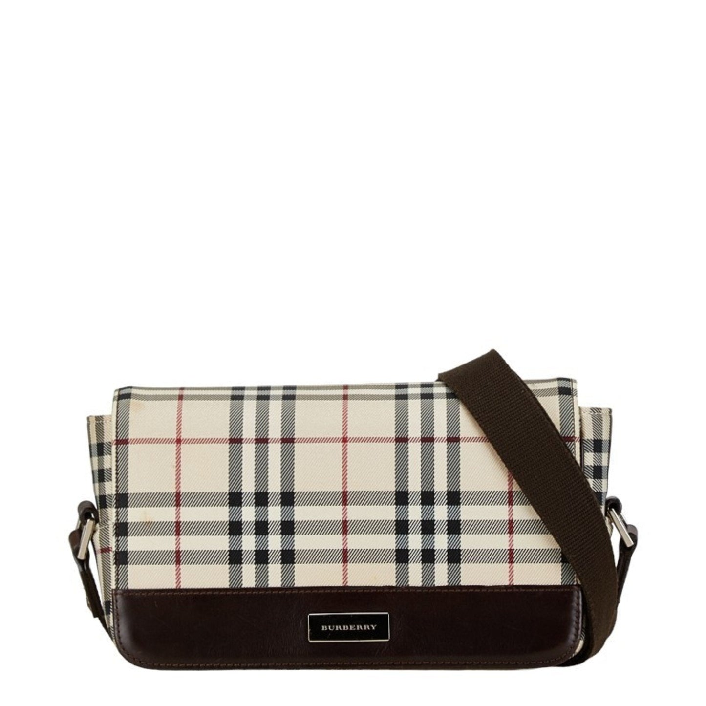 Luxury Burberry Nova Check Shoulder Bag