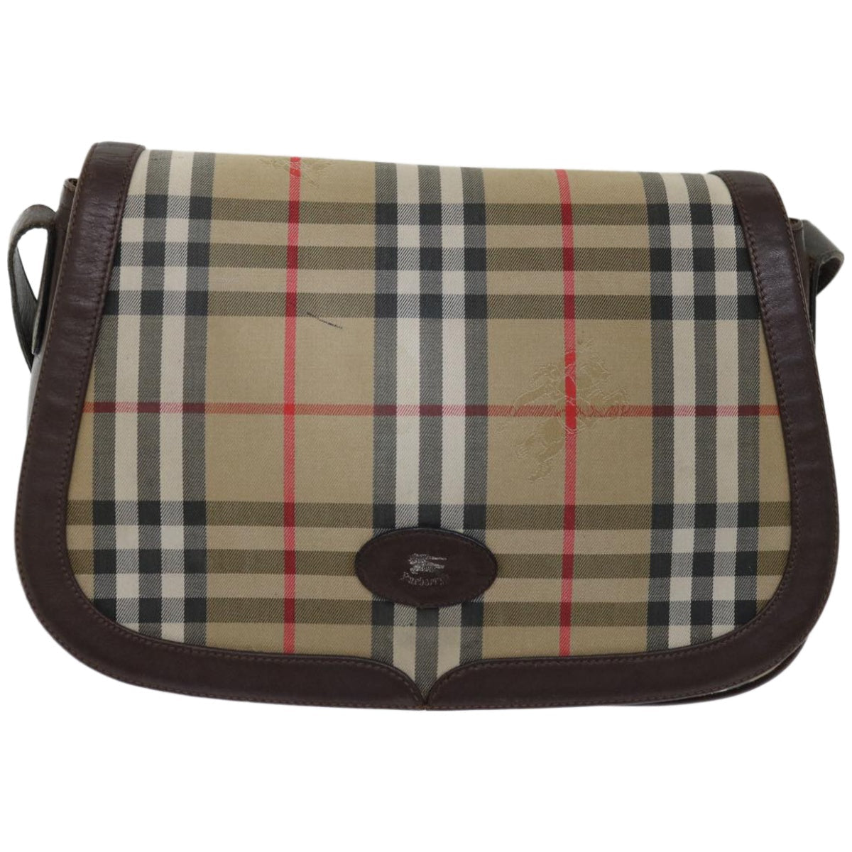 Luxury Burberry Nova Check Shoulder Bag
