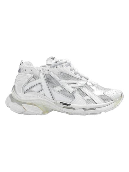 Luxury Balenciaga Trending 2025 Runner Low Top Sneakers White