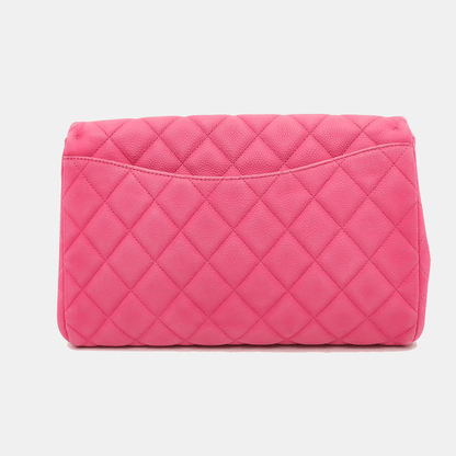 Chanel Envelope Clutch with Chains Pink Caviar Leather, 2013-2014
