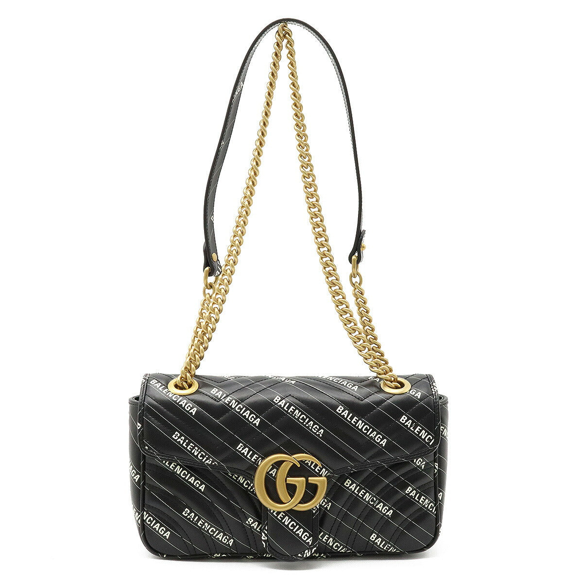 Gucci Luxury Balenciaga Trending 2025 GG Marmont Hacker Small Shoulder Bag