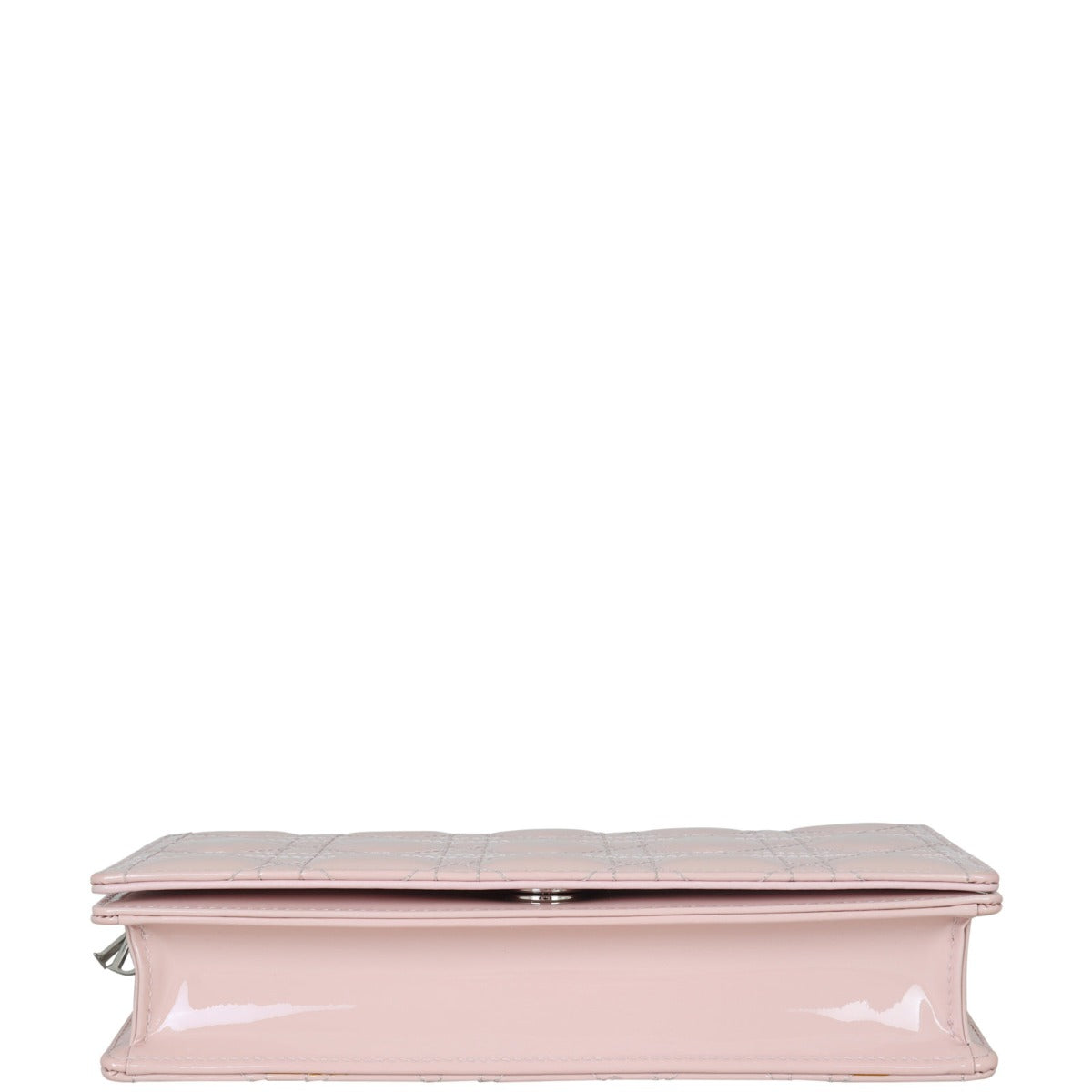 Dior Lady Dior Patent Cannage Pouch