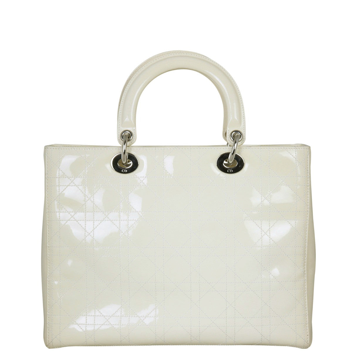 Dior Lady Dior Large Patent