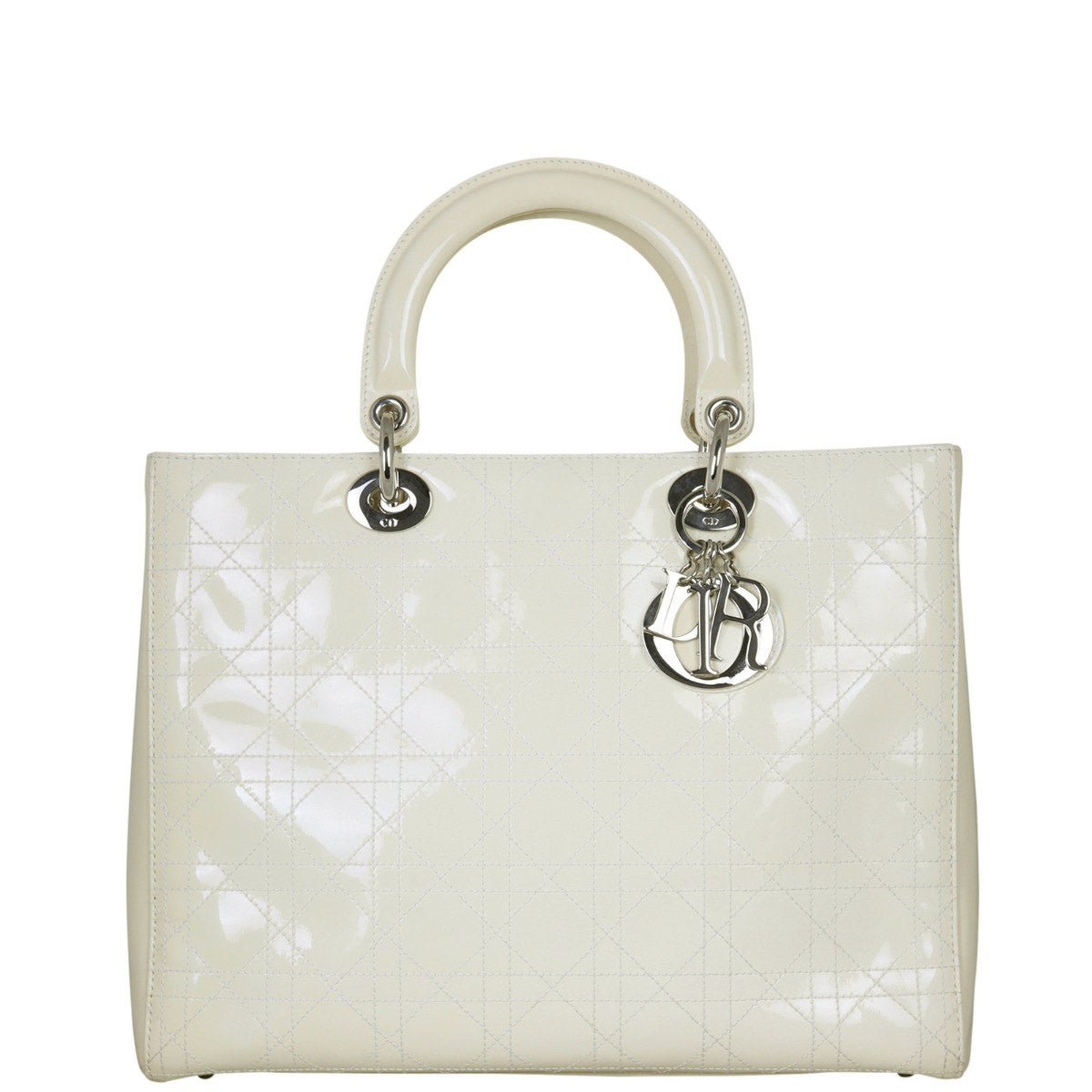 Dior Lady Dior Large Patent